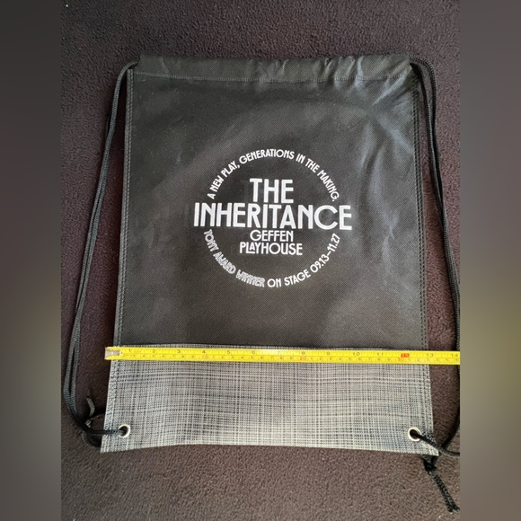 The Inheritance Play Geffen Playhouse Cast & Crew Only Sackpack NWOT Rare! - Picture 4 of 7